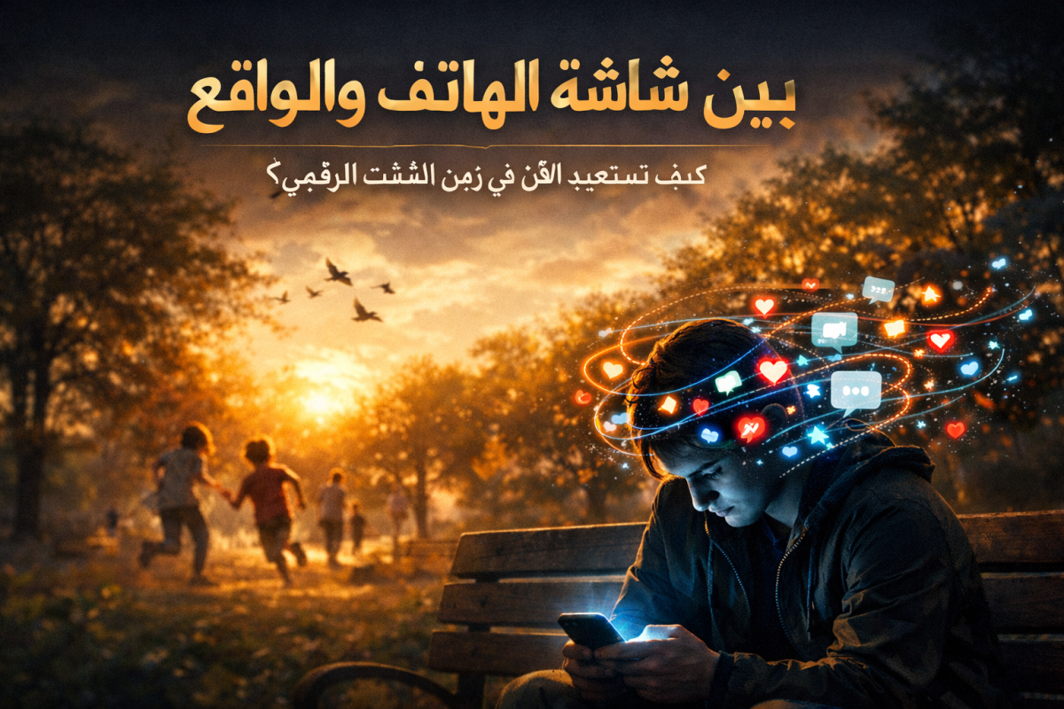 بين شاشة الهاتف والواقع: كيف نستعيد "الآن" في زمن التشتت الرقمي؟